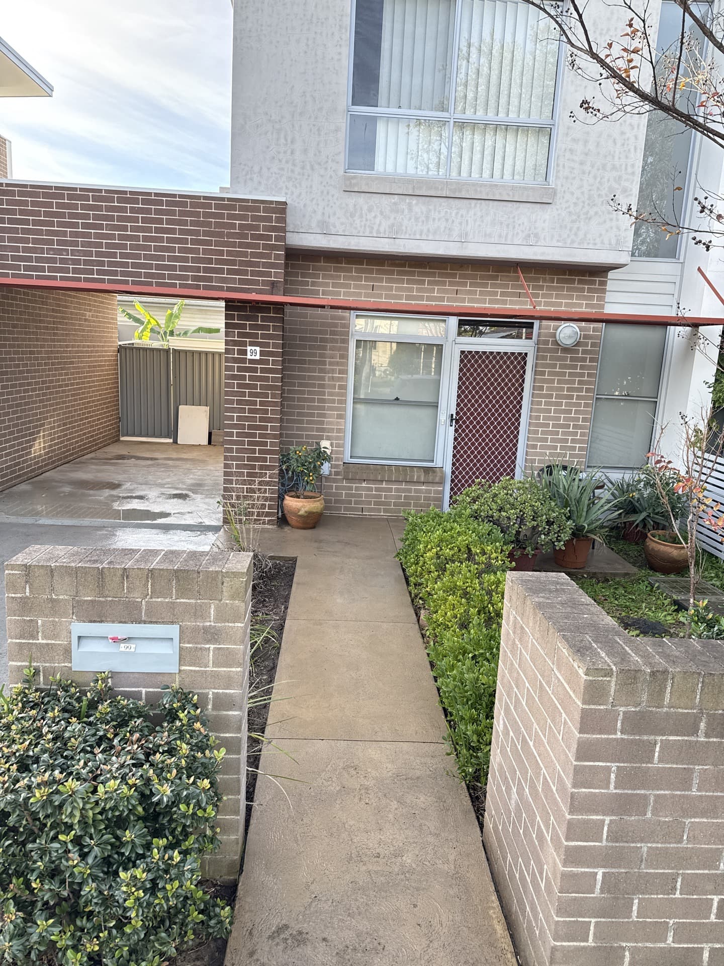Pressure wash — driveway — after